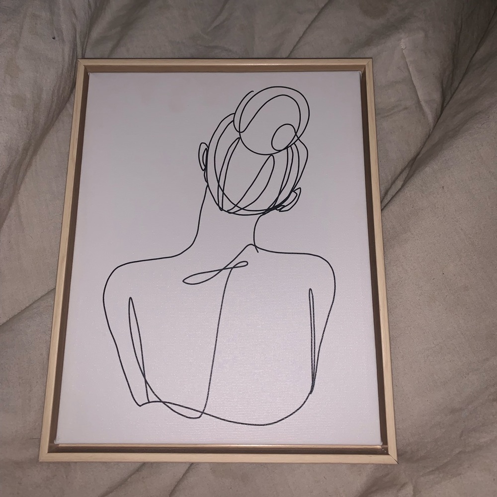female body line art